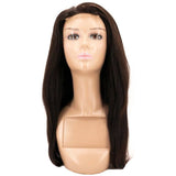 Straight Transparent Closure Wig